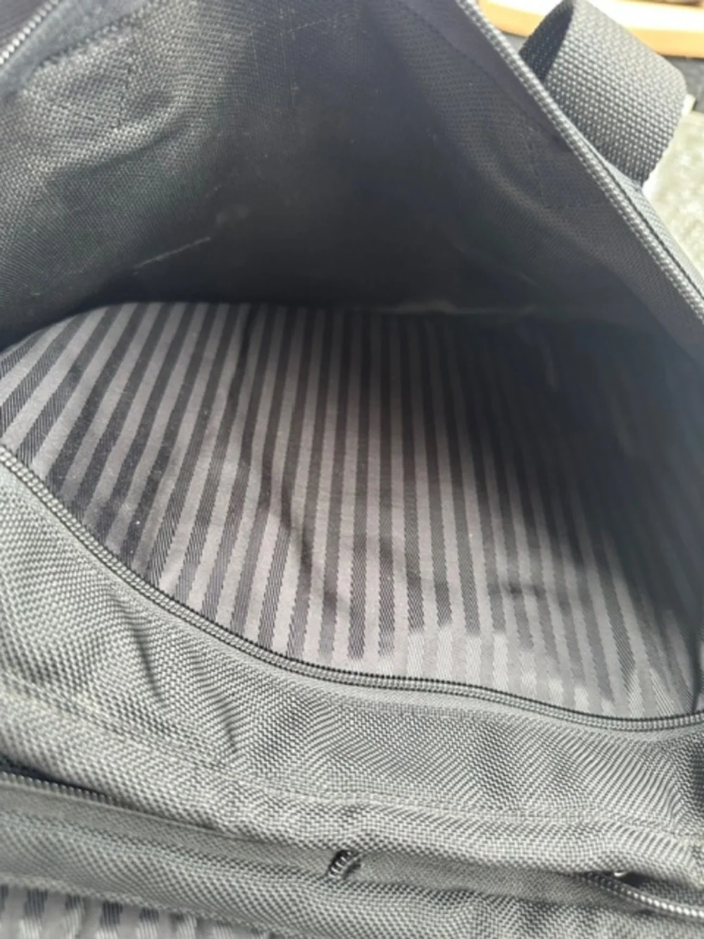 TUMI Alpha Black Nylon Laptop/File Bag- Excellent Condition